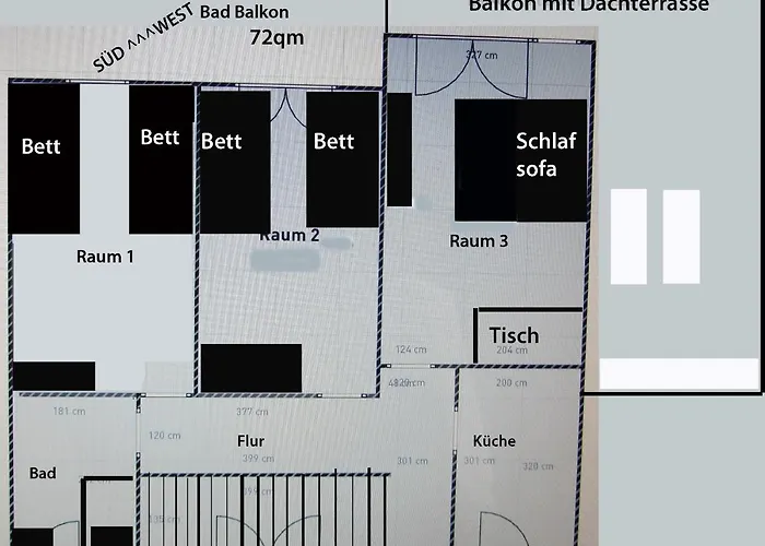 - City, Trade Fair, E-werk 아파트 쾰른