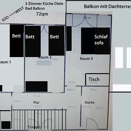 - City, Trade Fair, E-werk Lägenhet Köln